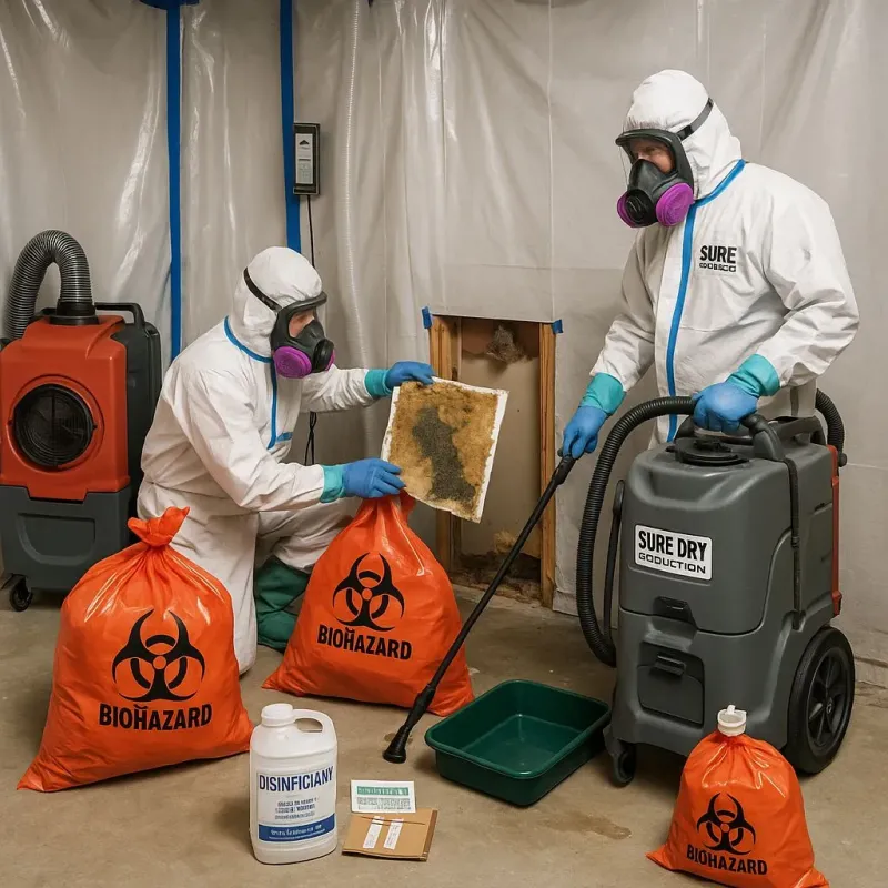 Contaminated Water Handling Protocols process in Floris, VA