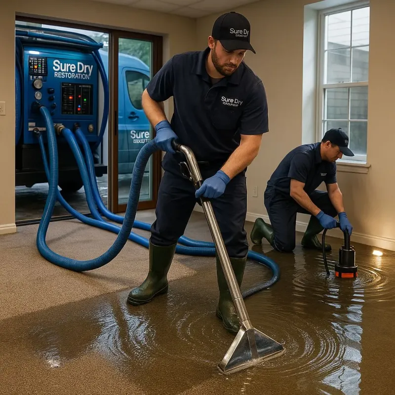 Water Extraction and Removal process in Floris, VA